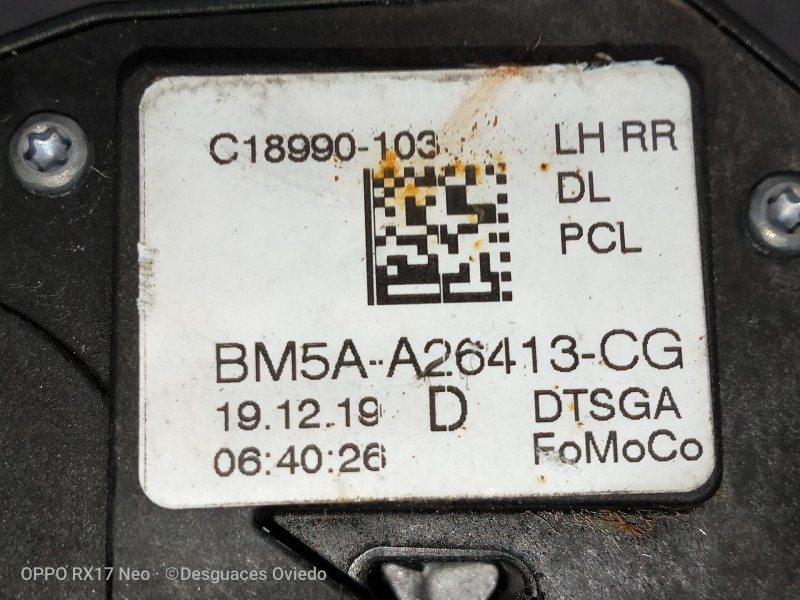 Recambio de motor cierre centralizado trasero izquierdo para ford mondeo turn. hybrid trend referencia OEM IAM BM5AA26413CG C189