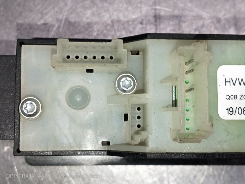 Recambio de mando elevalunas delantero derecho para mercedes sprinterii caja cerrada (desde 01.06) 210/213/216 cdi (906.611/613)