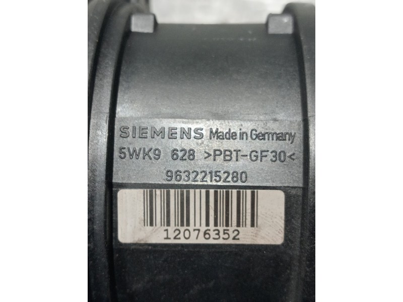 Recambio de caudalimetro para lancia thesis (115) 3.0 v6 24v cat referencia OEM IAM 5WK9628 9632215280 