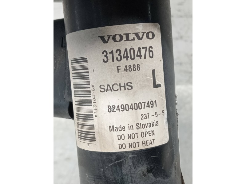 Recambio de amortiguador delantero izquierdo para volvo xc60 kinetic 2wd referencia OEM IAM 31340476 824904007491 