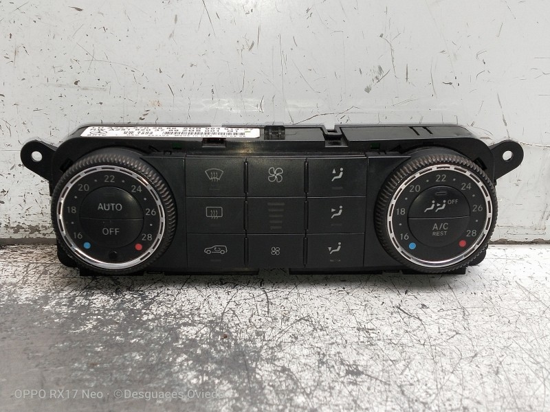 Recambio de mando calefaccion / aire acondicionado para mercedes clase m (w164) 320 / 350 cdi (164.122) referencia OEM IAM A2518