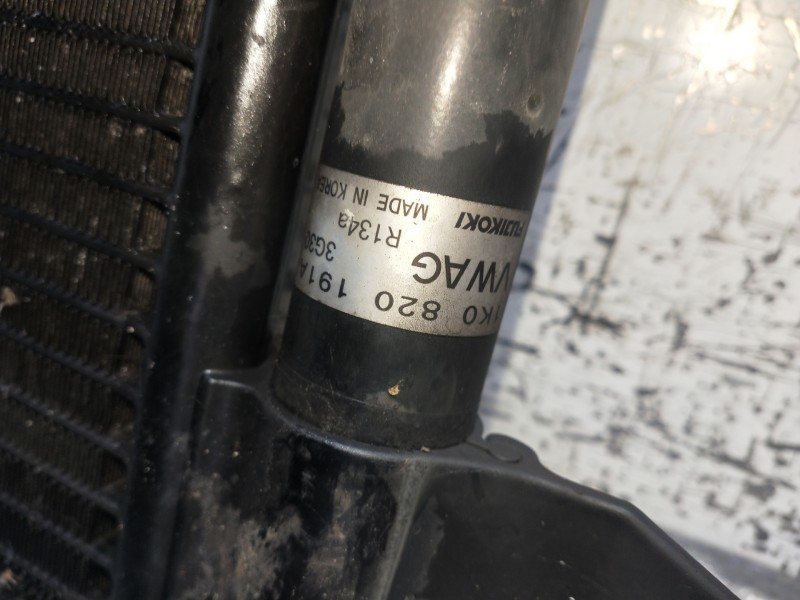 Recambio de condensador / radiador aire acondicionado para volkswagen golf v berlina (1k1) highline referencia OEM IAM 1K0820191