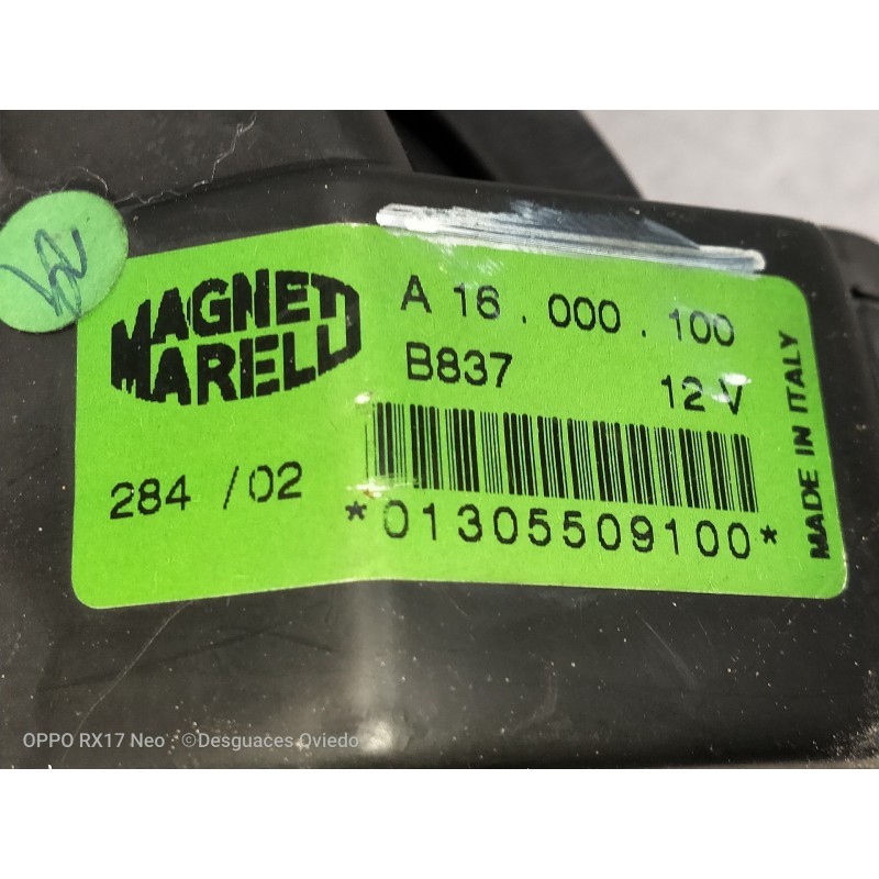 Recambio de motor calefaccion para lancia thesis (115) 3.0 v6 24v cat referencia OEM IAM 01305509100 A16000100 B837