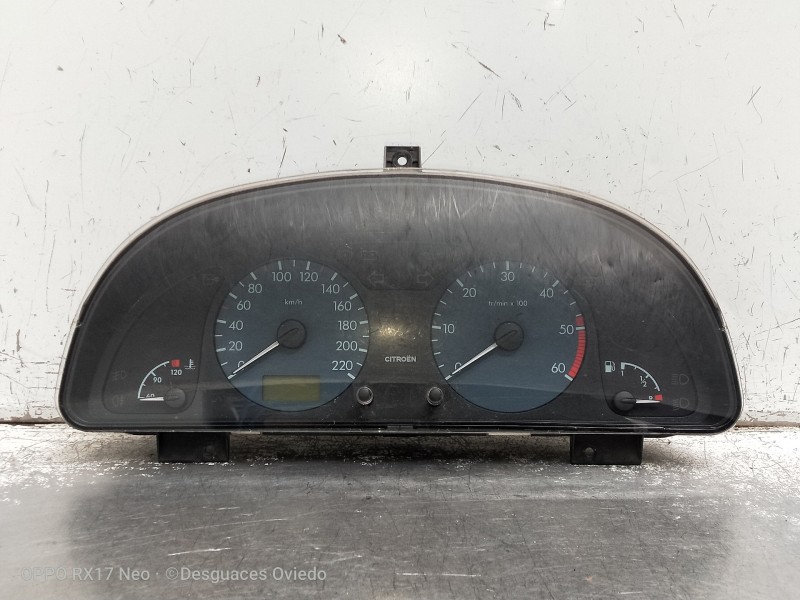 Recambio de cuadro instrumentos para citroen xsara berlina 1.9 d sx referencia OEM IAM P9645744580 216551899 