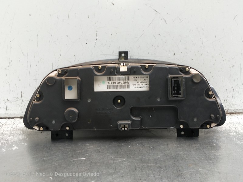 Recambio de cuadro instrumentos para citroen xsara berlina 1.9 d sx referencia OEM IAM P9645744580 216551899 