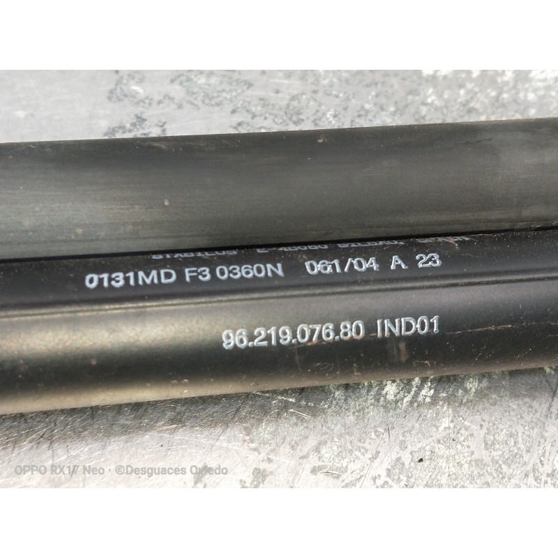 Recambio de amortiguadores maletero / porton para citroen xsara berlina 1.9 d sx referencia OEM IAM 9621907680 0131MDF3 0360N
