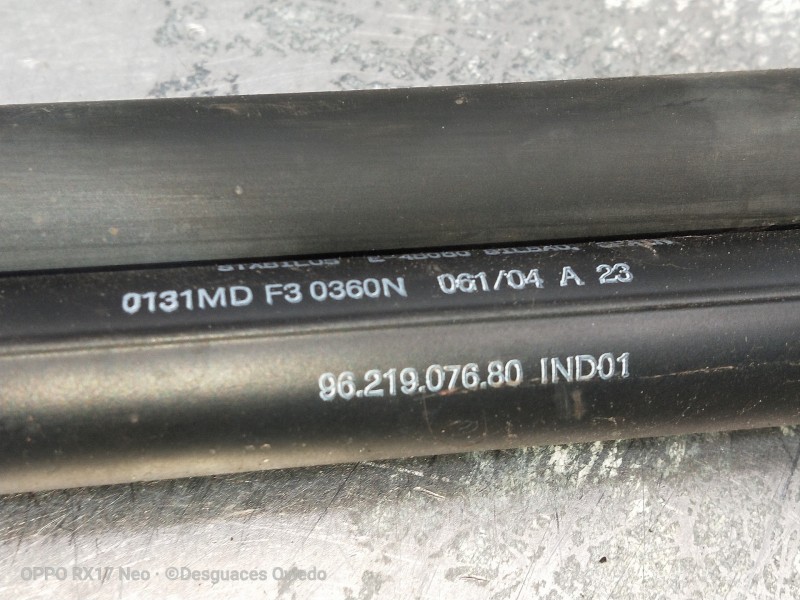 Recambio de amortiguadores maletero / porton para citroen xsara berlina 1.9 d sx referencia OEM IAM 9621907680 0131MDF3 0360N