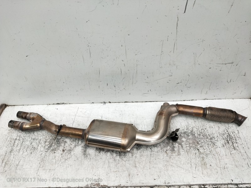 Recambio de tubo escape central para maserati ghibli diesel referencia OEM IAM 670034468SCR157 1785328X D189A11H0102801028