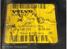Recambio de faro derecho para volvo s40 berlina 1.8 kinetic referencia OEM IAM 30698637 0301198202  2