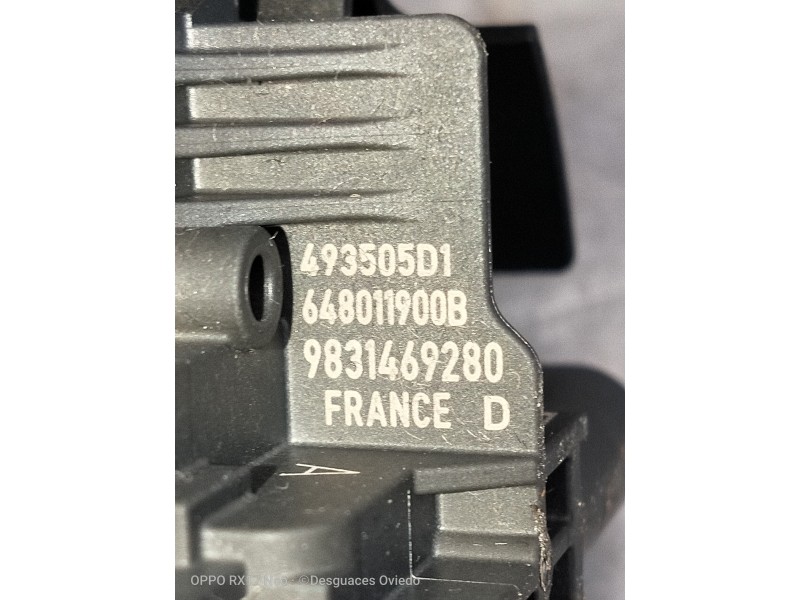Recambio de modulo electronico para opel mokka x referencia OEM IAM 9831469280 648011900B 493505D1