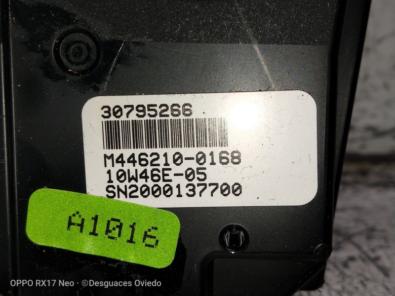 Recambio de mando calefaccion / aire acondicionado para volvo v60 kombi momentum referencia OEM IAM 30795266 M4462100168 10W46E0