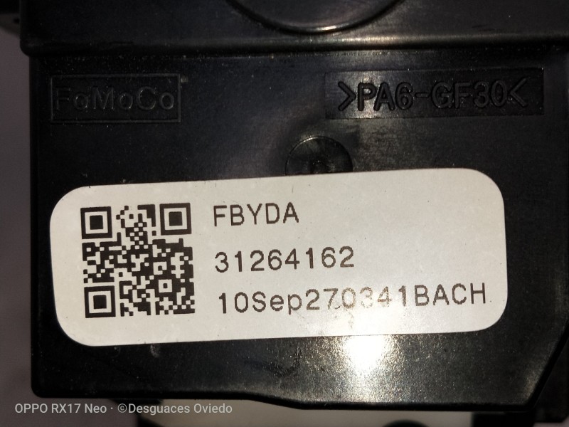 Recambio de mando luces para volvo v60 kombi momentum referencia OEM IAM 31264162  