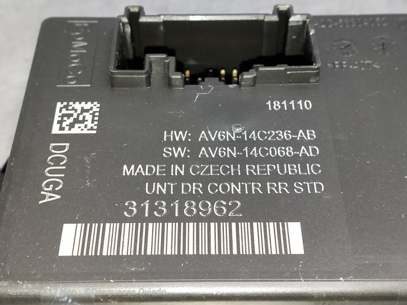 Recambio de modulo electronico para volvo v60 kombi momentum referencia OEM IAM 31318962 AV6N14C236AB AV6N14C068AD