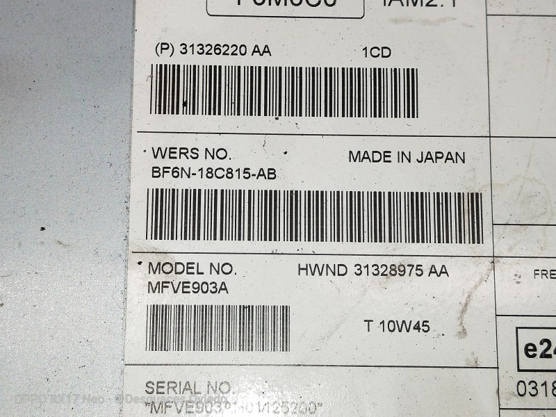Recambio de sistema navegacion gps para volvo v60 kombi momentum referencia OEM IAM 31326220AA BF6N18C815AB 
