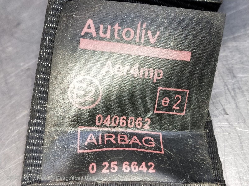 Recambio de juego cinturones delantero para peugeot 308 confort referencia OEM IAM 0406062 0256642 0263613