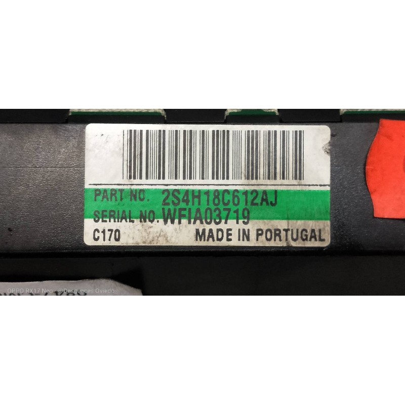 Recambio de mando calefaccion / aire acondicionado para ford focus turnier (cak) 1.8 tdci referencia OEM IAM   