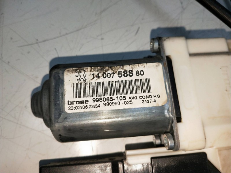 Recambio de elevalunas delantero izquierdo para peugeot 807 sv referencia OEM IAM 1400758880 9221L4 