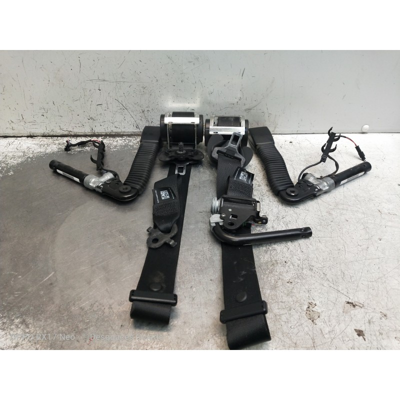 Recambio de juego cinturones delantero para bmw serie 5 lim. (f10) 530d xdrive referencia OEM IAM S1916405105 S2916405206 4P