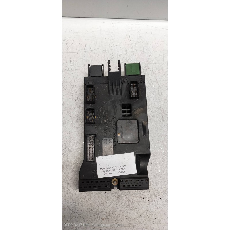 Recambio de modulo electronico para mercedes vito (w638) caja cerrada 110 cdi  (638.094) referencia OEM IAM 0005400650 08501002 