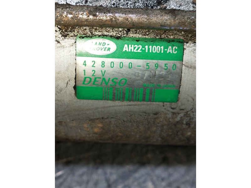 Recambio de motor arranque para land rover range rover sport v6 td s referencia OEM IAM AH2211001AC 4280005950 DENSO
