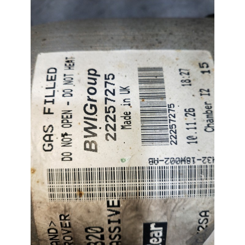 Recambio de amortiguador trasero derecho para land rover range rover sport v6 td s referencia OEM IAM 22257275  