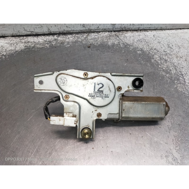 Recambio de motor limpia trasero para toyota land cruiser (j9) td vx (3-ptas.) (kzj90) referencia OEM IAM 8513060150 8492000804 