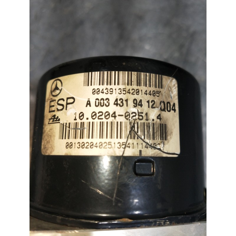 Recambio de abs para mercedes clase c (w203) berlina 220 cdi (203.006) referencia OEM IAM 10092515003 A2095450232 A0034319412 10