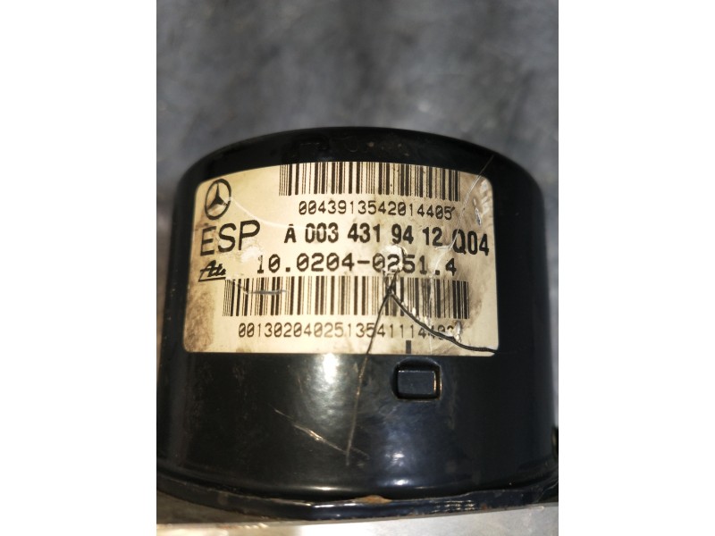 Recambio de abs para mercedes clase c (w203) berlina 220 cdi (203.006) referencia OEM IAM 10092515003 A2095450232 A0034319412 10
