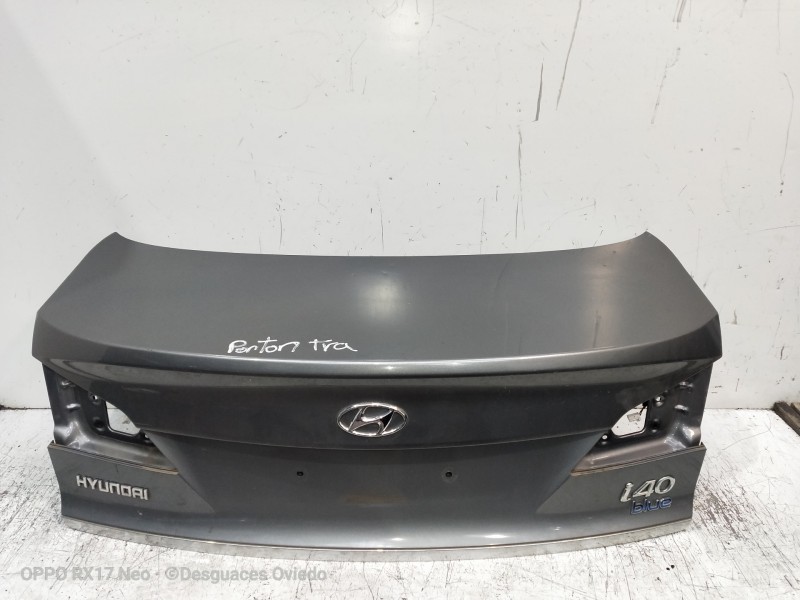 Recambio de tapa maletero para hyundai i40 style blue referencia OEM IAM   