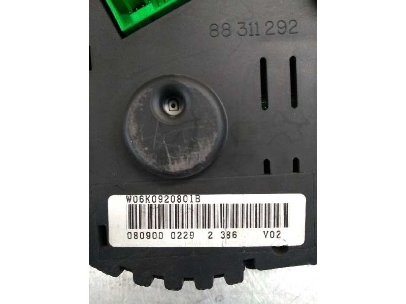 Recambio de cuadro instrumentos para seat ibiza (6k1) 1.6 referencia OEM IAM 110008924025 W06K0920801B  Recambio de cuadro instrumentos para seat ibiza (6k1) 1.6 referencia OEM IAM 110008924025 W06K0920801B