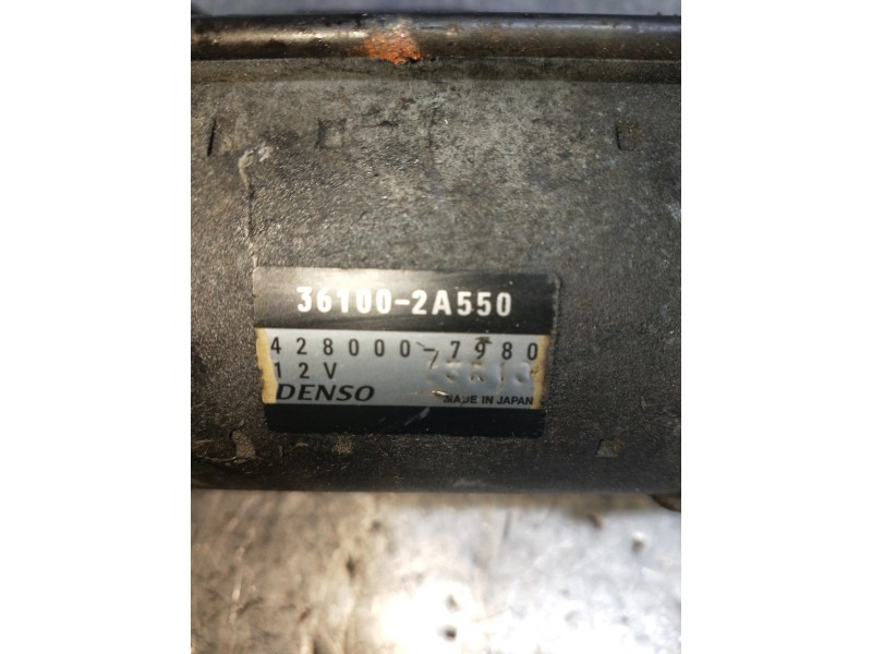 Recambio de motor arranque para hyundai i40 style blue referencia OEM IAM 361002A550 4280007980 