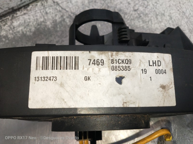 Recambio de mando luces para opel vectra c berlina 2.2 16v dti cat (y 22 dtr / l50) referencia OEM IAM 13132473 746981CKQ9 08538