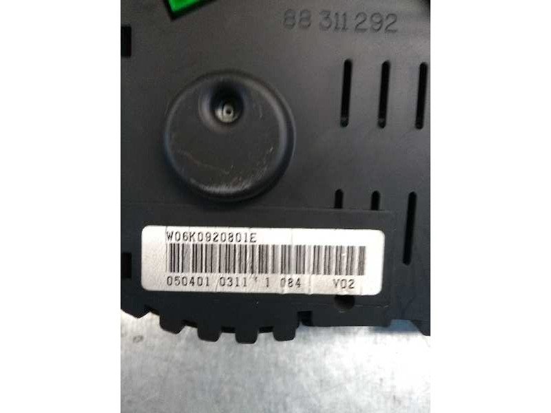 Recambio de cuadro instrumentos para seat ibiza (6k1) 1.9 tdi referencia OEM IAM 110008924028 W06K0920801E 