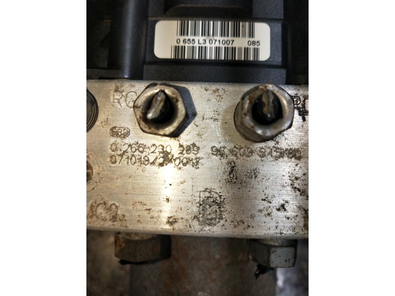 Recambio de abs para citroen c4 picasso exclusive referencia OEM IAM 0265230289 9660934580 