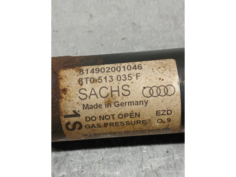 Recambio de amortiguador trasero derecho para audi a5 coupe (8t) 2.7 tdi referencia OEM IAM 8T0513035F 814902001046 