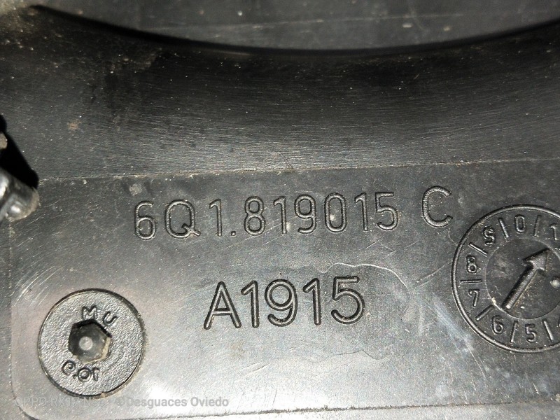 Recambio de motor calefaccion para volkswagen polo (9n1) conceptline referencia OEM IAM 6Q1819015C A1915 