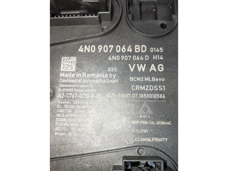 Recambio de modulo electronico para audi a6 berlina (4a2) 40 tdi design referencia OEM IAM 4N0907064BD A2C7670170200 