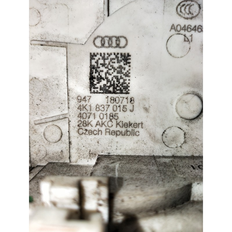 Recambio de motor cierre centralizado delantero izquierdo para audi a6 berlina (4a2) 40 tdi design referencia OEM IAM 4K1837015J