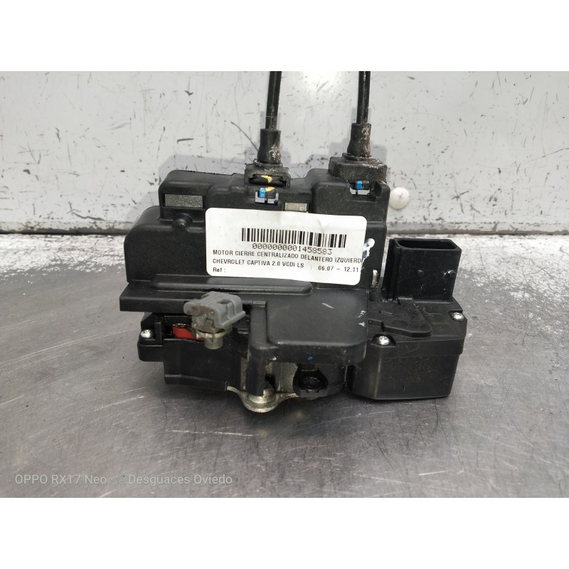 Recambio de motor cierre centralizado delantero izquierdo para chevrolet captiva 2.0 vcdi ls referencia OEM IAM   5P