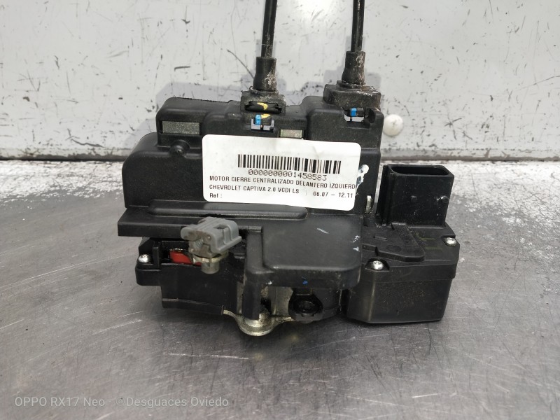 Recambio de motor cierre centralizado delantero izquierdo para chevrolet captiva 2.0 vcdi ls referencia OEM IAM   5P