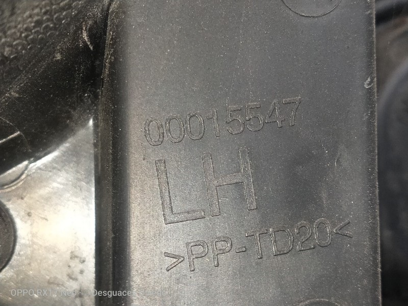 Recambio de faro izquierdo para chevrolet captiva 2.0 vcdi ls referencia OEM IAM 00015547  