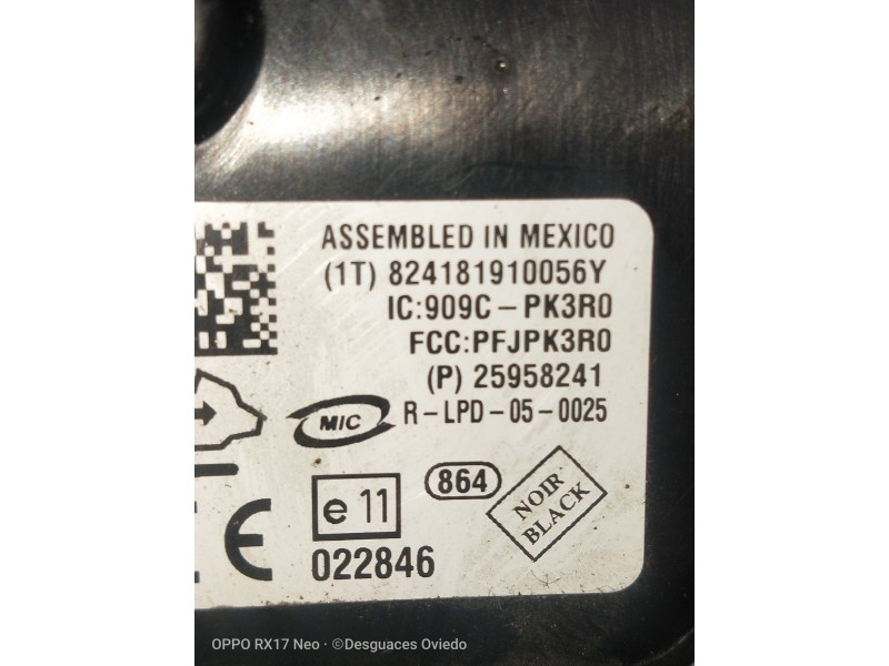 Recambio de conmutador de arranque para chevrolet captiva 2.0 vcdi ls referencia OEM IAM 824181910056Y 909CPK3R0 25958241