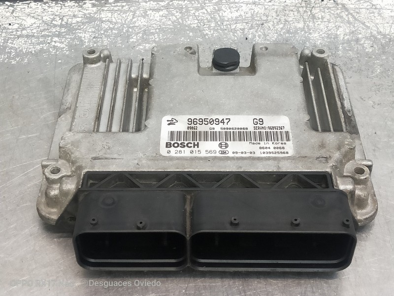 Recambio de centralita motor uce para chevrolet captiva 2.0 vcdi ls referencia OEM IAM 96950947 0281015569 96892367