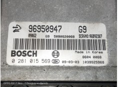 Recambio de centralita motor uce para chevrolet captiva 2.0 vcdi ls referencia OEM IAM 96950947 0281015569 96892367 2