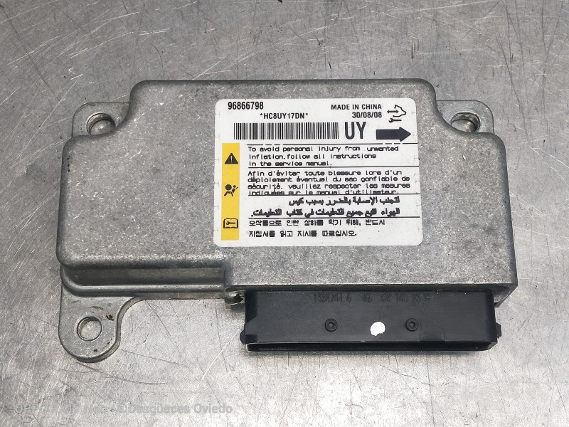 Recambio de centralita airbag para chevrolet captiva 2.0 vcdi ls referencia OEM IAM 96866798 HC8UY17DN 
