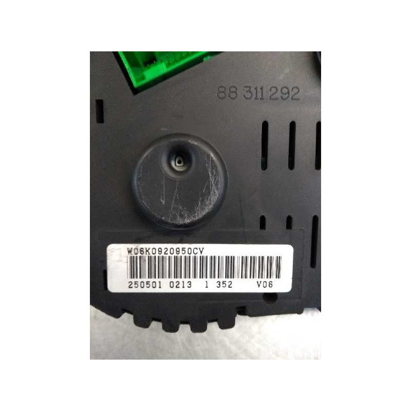 Recambio de cuadro instrumentos para seat cordoba vario (6k5) 1.9 tdi referencia OEM IAM W06K0920950CV 110008924012 