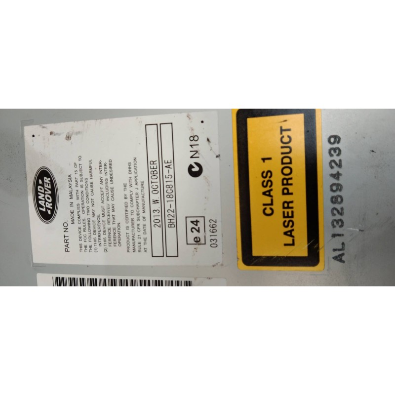Recambio de sistema navegacion gps para land rover range rover sport v6 td s referencia OEM IAM BH2218C815AE  