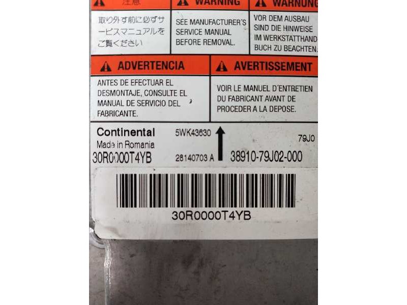 Recambio de centralita airbag para suzuki sx4 rw (ey) glx referencia OEM IAM 5WK43630 2814703A 3891079J02000