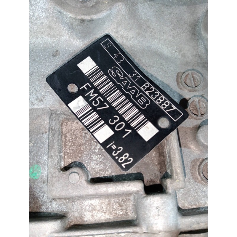 Recambio de caja cambios para saab 9-3 berlina 2.2 tid arc referencia OEM IAM FMS7301 S4331 B23887 5V
