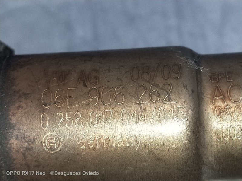 Recambio de sonda lambda para audi s3 (8p) 2.0 tfsi referencia OEM IAM 06F906262AC 0258017044 